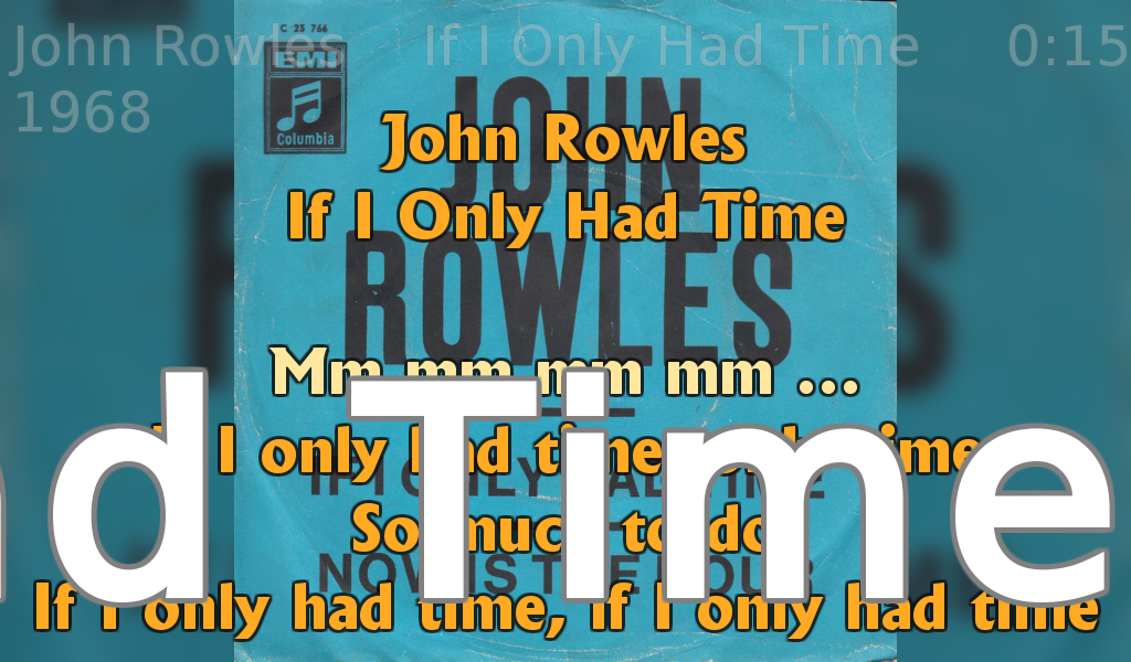 Playback screen with Bedienelementen